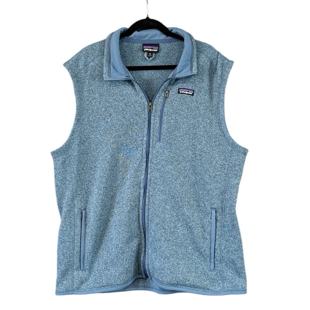 PATAGONIA Men's Better Sweater Vest Blue‎ Stonewash Size XXL